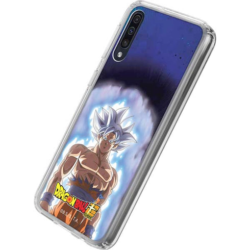Dragon Ball Super Goku Ultra Instinct Galaxy A50 Clear Case
